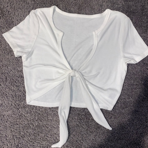SHEIN Tops - White women crop top
